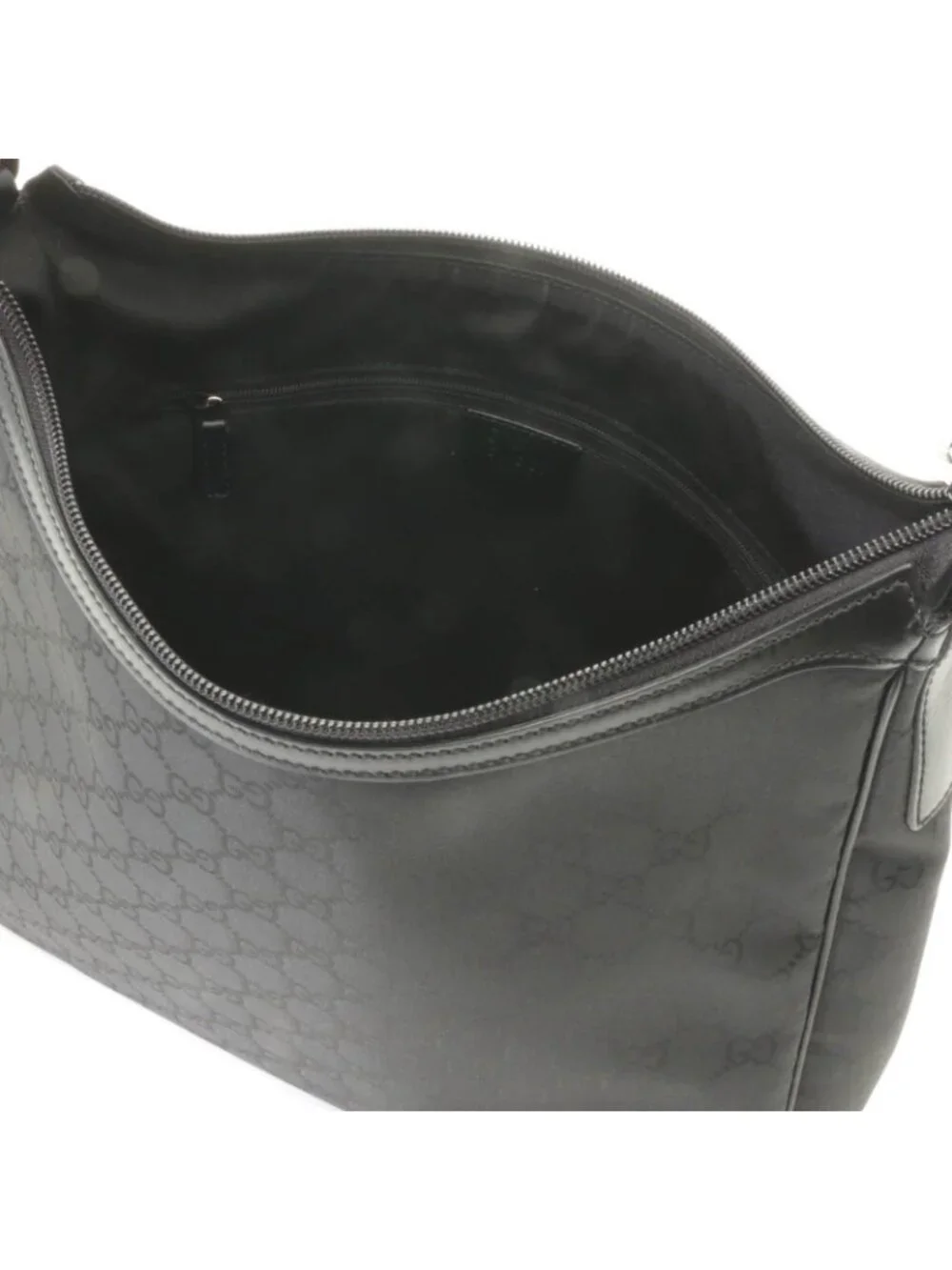 Gucci GG Nylon Black Shoulder Bag